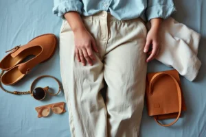 Plus Size Linen Pants