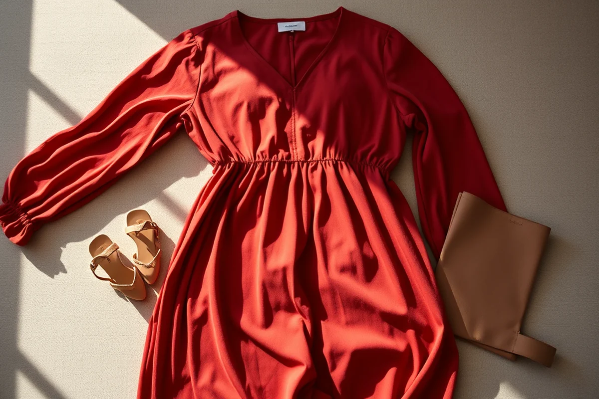 plus size red dress — Plus Size Red Dress (the finished result)