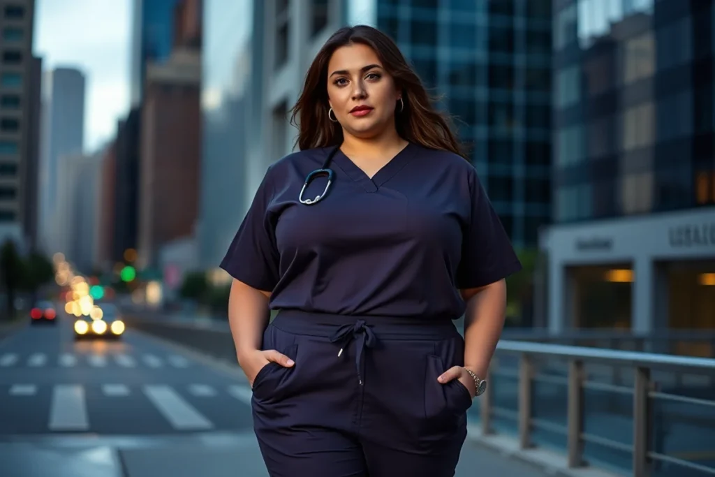Plus Size Scrubs