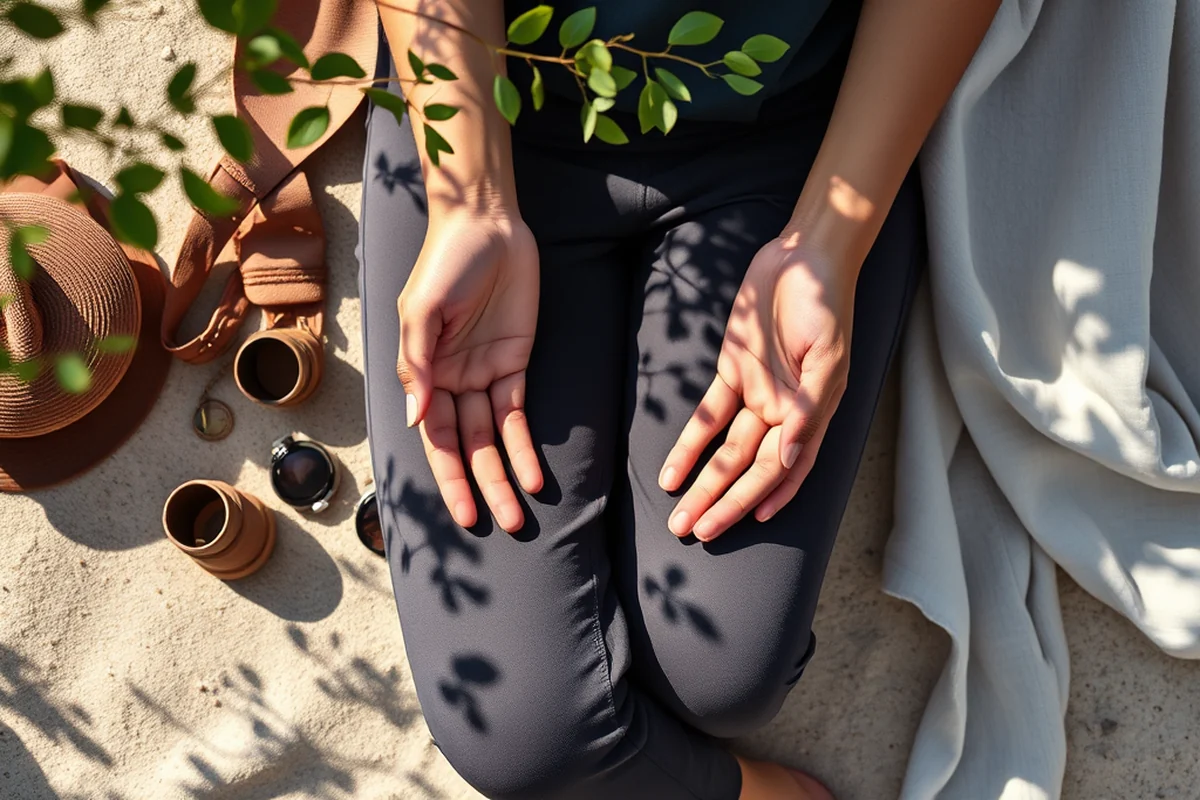 plus size yoga pants — Plus Size Yoga Pants (the finished result)